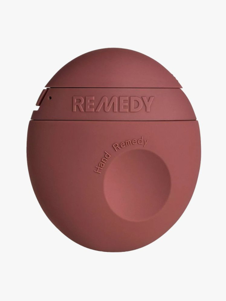 Remedy Hand & Cuticle Repairing Butter Cream round red container of hand cream on light gray background